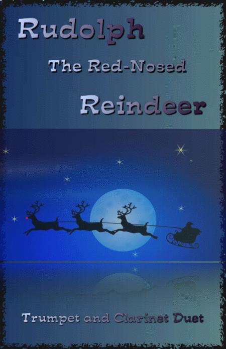 Rudolph The Red Nosed Reindeer For Trumpet And Clarinet Duet Sheet Music