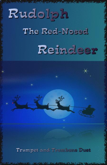 Rudolph The Red Nosed Reindeer For Trumpet And Trombone Duet Sheet Music