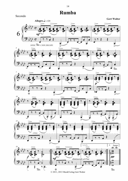 Rumba Sheet Music