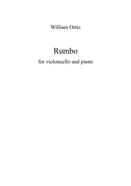 Free Sheet Music Rumbo