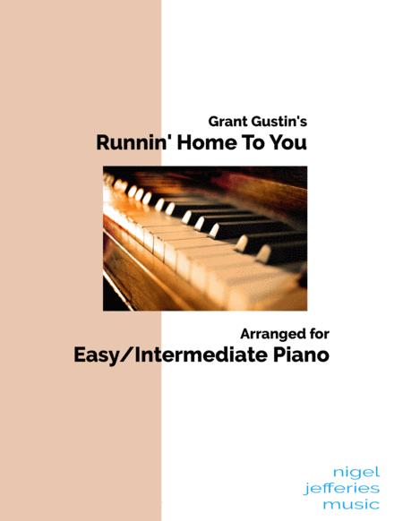 Free Sheet Music Runnin Home To You Arranged For Easy Intermediate Piano
