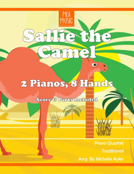 Free Sheet Music Sallie The Camel Quartet