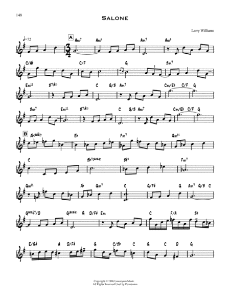 Free Sheet Music Salone