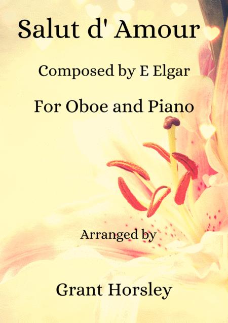 Salut D Amour E Elgar Oboe And Piano Sheet Music