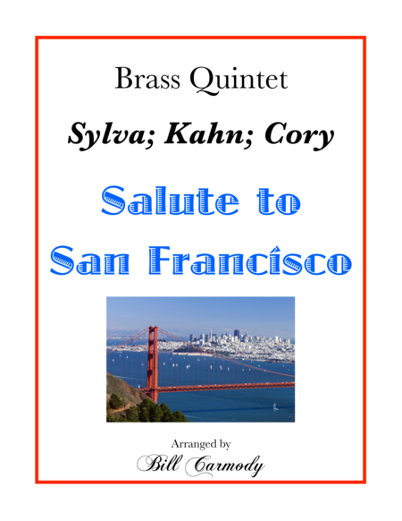 Free Sheet Music Salute To San Francisco