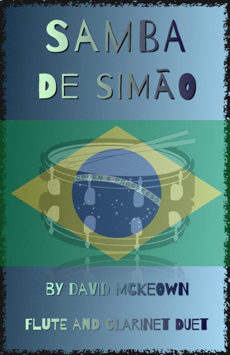 Samba De Simo For Flute And Clarinet Duet Sheet Music