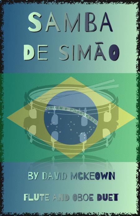 Samba De Simo For Flute And Oboe Duet Sheet Music