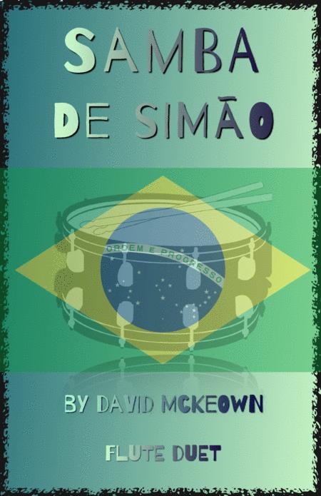 Free Sheet Music Samba De Simo For Flute Duet