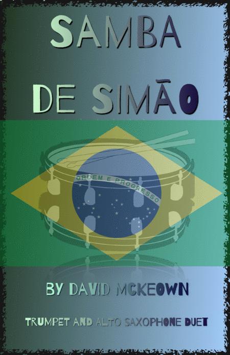 Samba De Simo For Trumpet And Alto Saxophone Duet Sheet Music