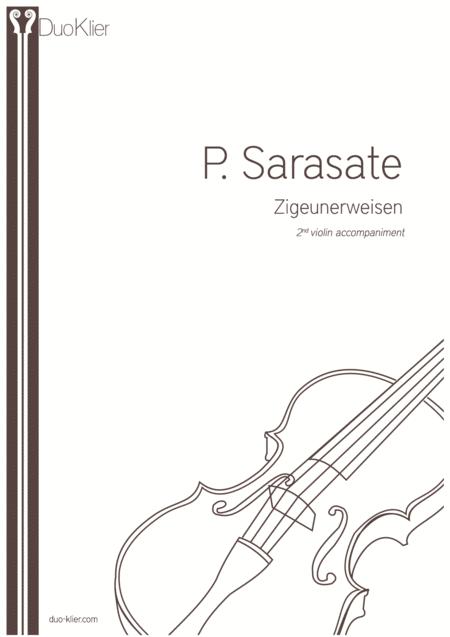 Free Sheet Music Sarasate Zigeunerweisen 2nd Violin Accompaniment