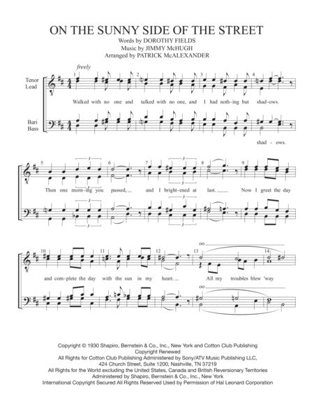 Free Sheet Music Save The Best For Last Lead Sheet In 6 Keys With Chords