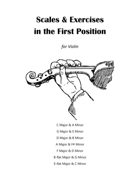 Scales Exercises In The First Position Violin Sheet Music