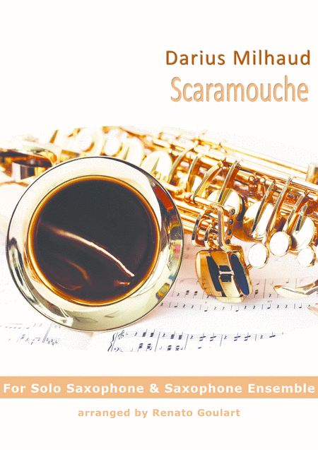 Scaramouche Alto Sax Saxophone Ensemble Sheet Music