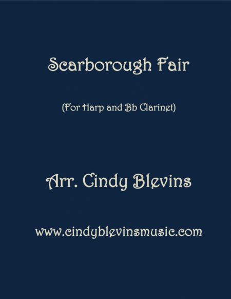 Free Sheet Music Scarborough Fair Arranged For Harp And Clarinet