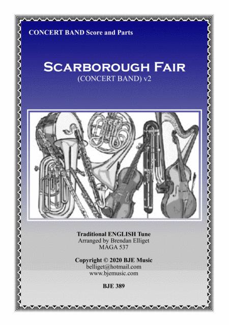 Free Sheet Music Scarborough Fair Concert Band Score And Parts Pdf