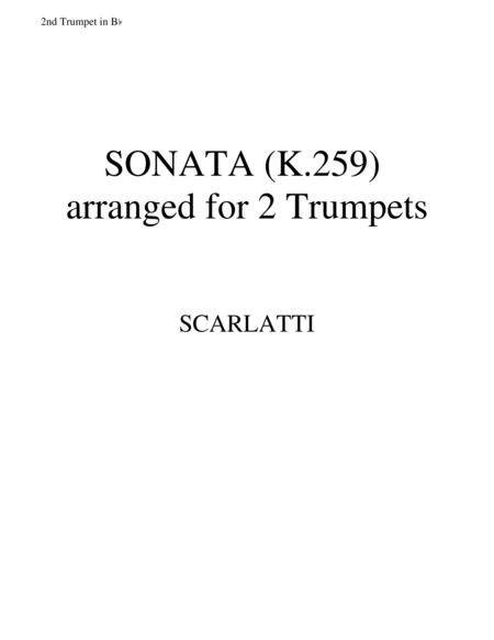 Free Sheet Music Scarlatti 3 Keyboard Sonatas