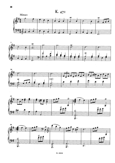 Scarlatti Sonata In G Major K471 L82 Original Version Sheet Music