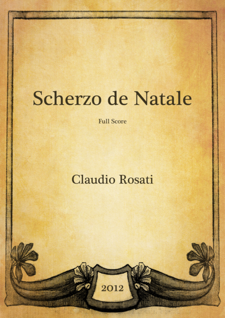 Free Sheet Music Scherzo De Natale