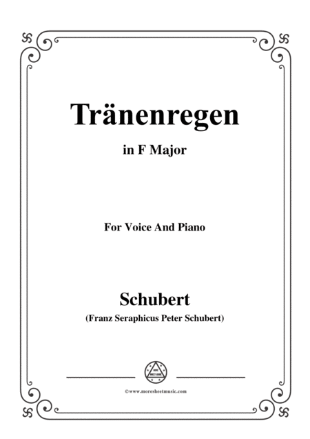 Free Sheet Music Schubert Der Alpenjger In E Major Op 13 No 3 For Voice And Piano