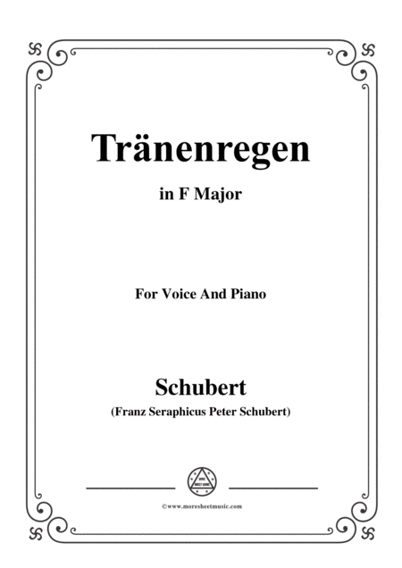 Schubert Der Alpenjger In E Major Op 13 No 3 For Voice And Piano Sheet Music