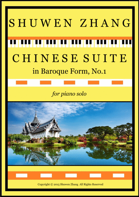 Schuwenn Z Chinese Suite In Baroque Form No 1 Sheet Music