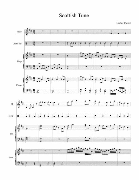 Free Sheet Music Scottish Tune