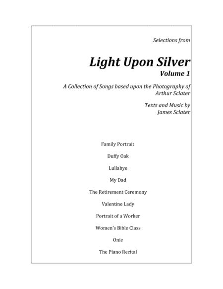 Free Sheet Music Selections From Light Upon Silver Volume 1