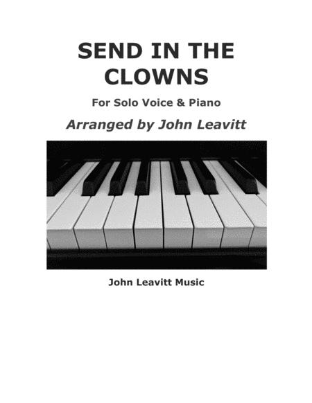 Send In The Clowns Vocal Solo And Piano Sheet Music