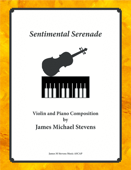 Free Sheet Music Sentimental Serenade Violin Piano