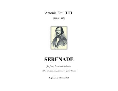 Free Sheet Music Serenade For Flute Horn And Orchestra