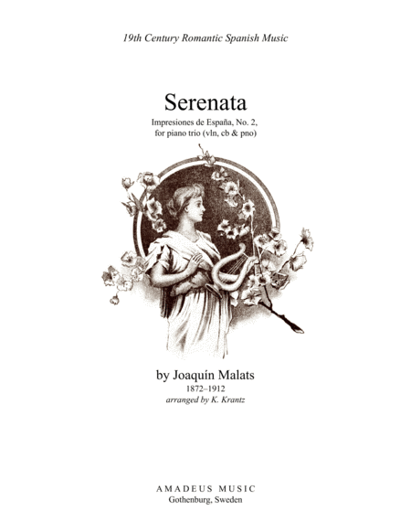 Free Sheet Music Serenata Espanola For Piano Trio Pno Vln Cb