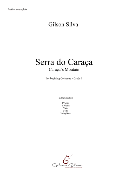 Serra Do Caraa Caraas Mountain Sheet Music