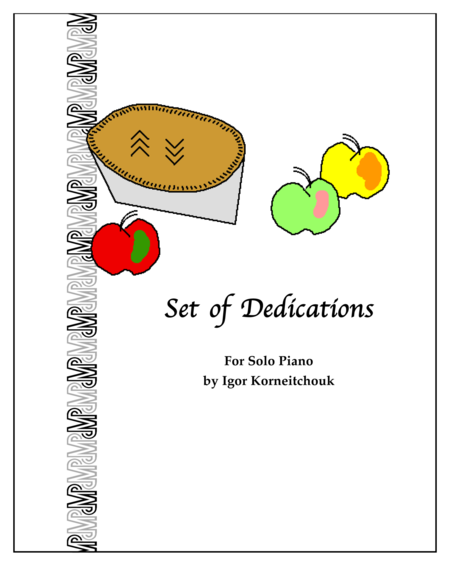 Free Sheet Music Set Of Dedications