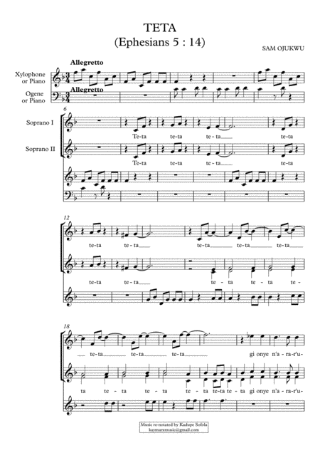 Shallow Alto Sax Sheet Music