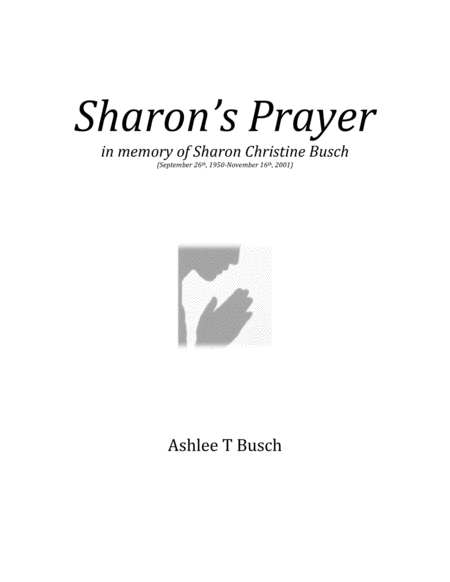 Free Sheet Music Sharons Prayer For String Orchestra Score And Parts