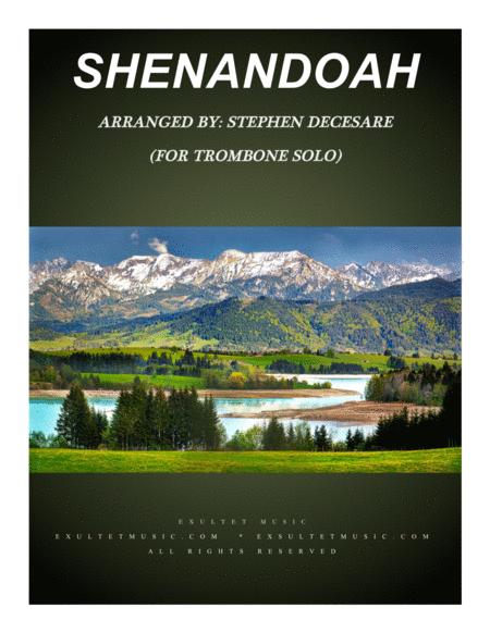 Shenandoah For Trombone Solo And Piano Sheet Music