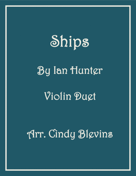 Ships For Violin Duet Sheet Music