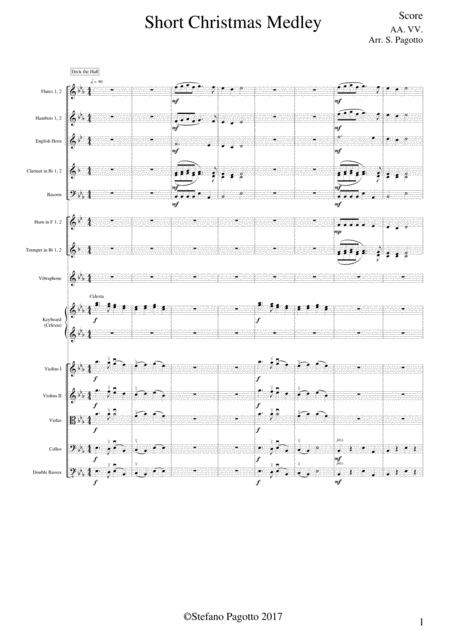 Short Christmas Medley Sheet Music