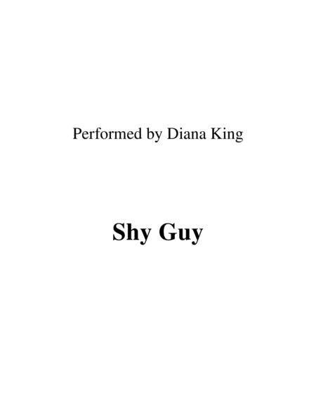 Free Sheet Music Shy Guy Chord Guide Performed By Diana King