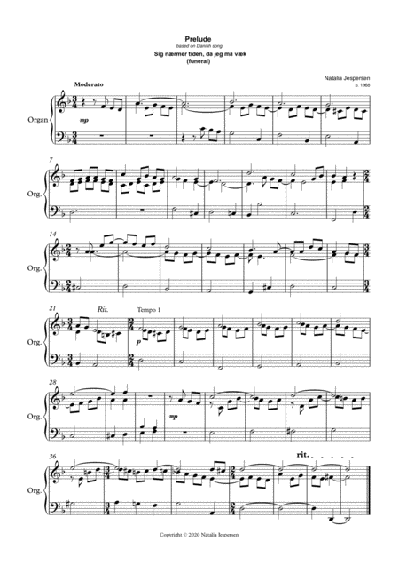 Free Sheet Music Sig Nrmer Tiden Da Jeg M Vk