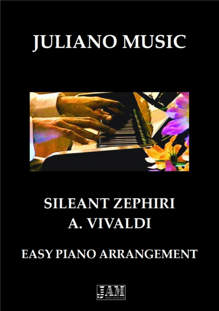 Free Sheet Music Sileant Zephiri Easy Piano C Version A Vivaldi