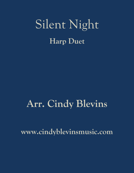 Silent Night Arranged For Harp Duet Sheet Music