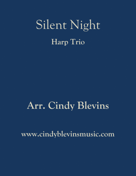 Silent Night Arranged For Harp Trio Sheet Music