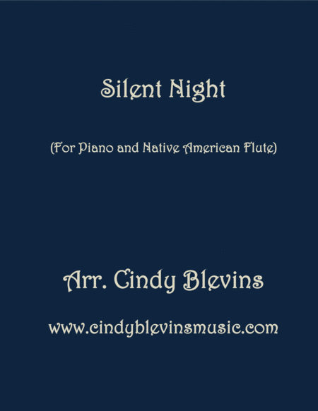 Free Sheet Music Silent Night Arranged For Piano And Native American Flute