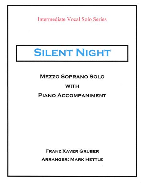 Silent Night For Mezzo Soprano And Piano Sheet Music