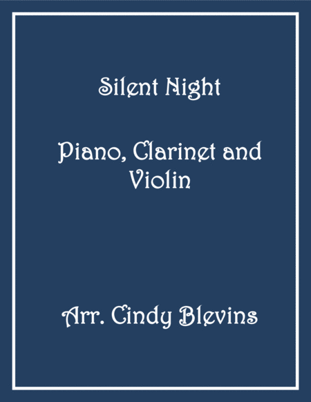 Free Sheet Music Silent Night For Piano Clarinet And Violin