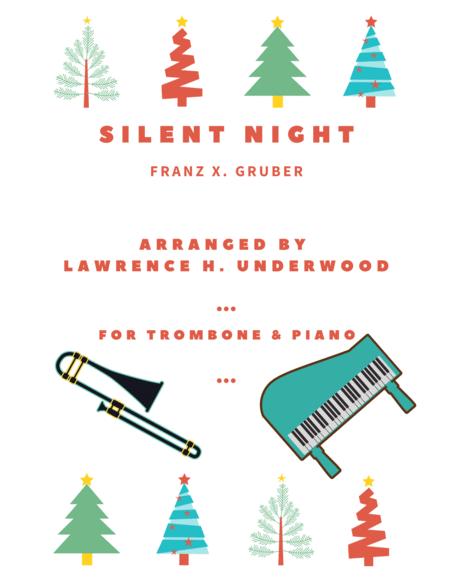 Free Sheet Music Silent Night For Solo Trombone Baritone Or Euphonium