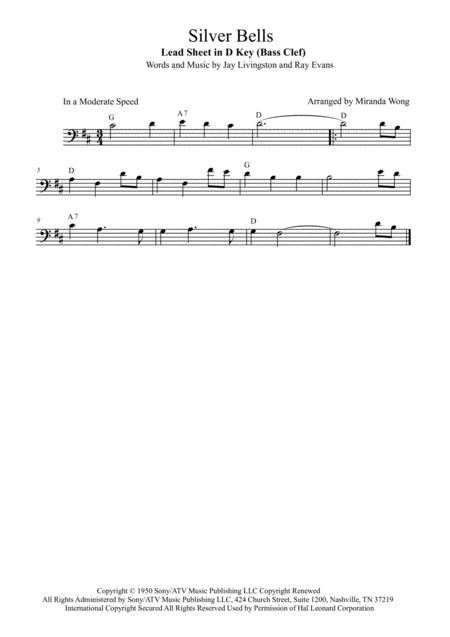 Free Sheet Music Silver Bells Cello And Piano With Chords