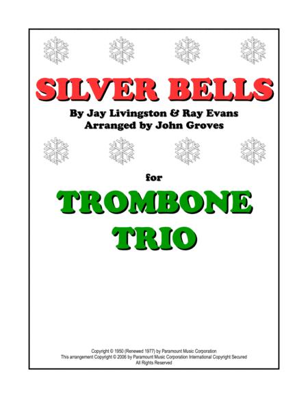 Silver Bells Trombone Trio Sheet Music