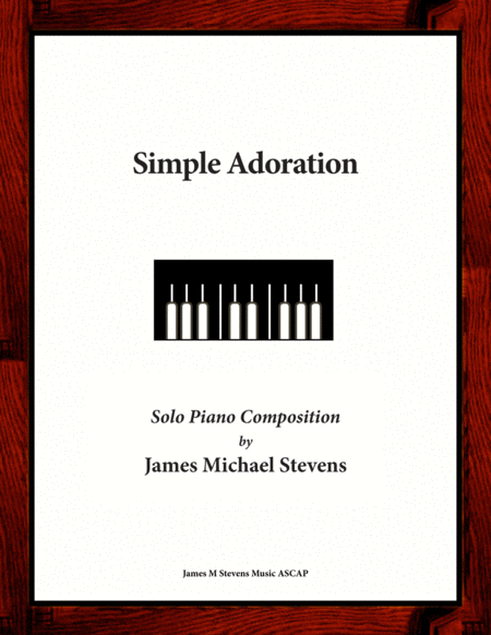 Free Sheet Music Simple Adoration